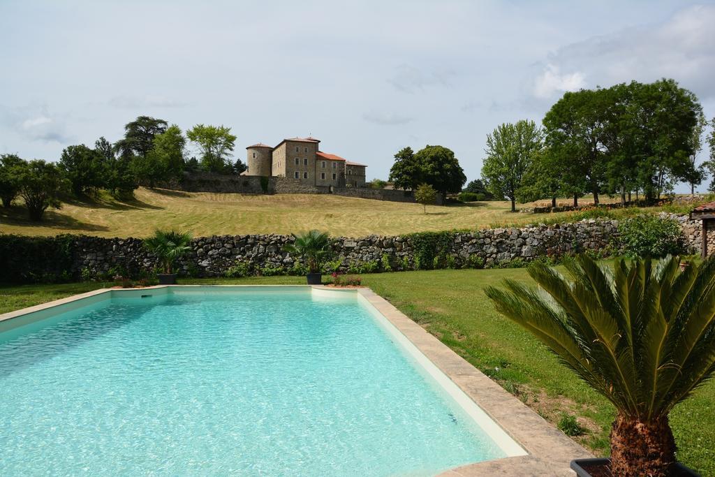 Chateau Du Besset Saint-Romain-de-Lerps Bagian luar foto